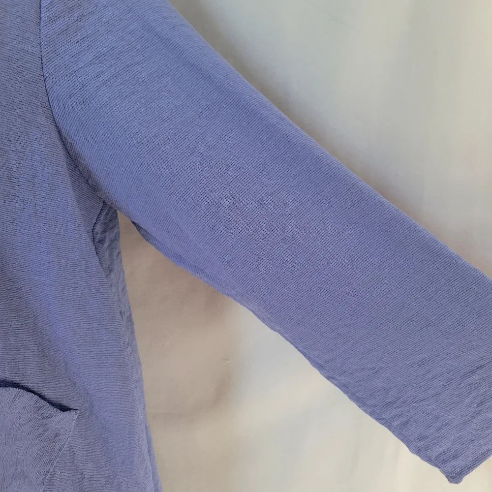 Habitat Clothes to Live Textured Button Front Cardigan Jacket Purple L - Picture 10 of 15